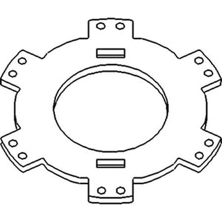 Aftermarket New Clutch Plate Fits John Deere 6410 6410L 6410S 6010 6100 6110 6110L + R96806